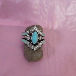 NWOT Turquoise triple ring